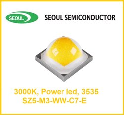 Seoul - SZ5-M3-WW-C7-30K-H, Sıcak Beyaz Power led, Seoul Led, Power led, 3535, 2W, 700mA, 3000K, Sıcak Beyaz, Warm white, Vicop,