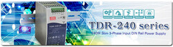 TDR-240-24, 3 Fazlı, SMPS, 24V, 10A , Power supply, 380V,Trifaz Güç kaynağı - Thumbnail