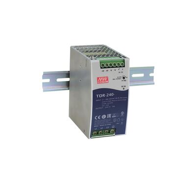 TDR-240-48, Trifaze, Power Supply, Ray Montaj, 3 Faz Güç Kaynakları