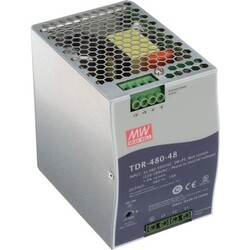 Meanwell - TDR-480-48, Trifaze SMPS, 48V , 10A, Güç Kaynağı, Telekom Power Supply