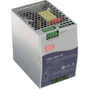 TDR-480-48, Trifaze SMPS, 48V , 10A, Güç Kaynağı, Telekom Power Supply