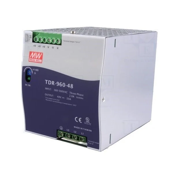 TDR-960-48, 3 Fazlı, Telekom Power Supply, 48V DC , Güç Kaynakları - Thumbnail