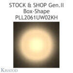 PLL2061UWKHUV Khatod UV için Blok Lens, Modul Zaga 11*3, 90° Ultra Wide Beam