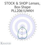 PLL2061UWKHUV Khatod UV için Blok Lens, Modul Zaga 11*3, 90° Ultra Wide Beam - Thumbnail
