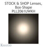 PLL2061UWKHUV Khatod UV için Blok Lens, Modul Zaga 11*3, 90° Ultra Wide Beam