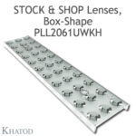 PLL2061UWKHUV Khatod UV için Blok Lens, Modul Zaga 11*3, 90° Ultra Wide Beam - Thumbnail