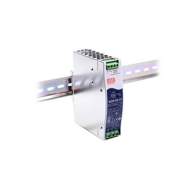 WDR-60-24 Meanwell 24Vdc 2.5A Inp:180~550AC,254~780DC