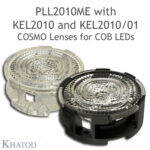 KEL2009 Khatod KEL2009 COB led ler için Beyaz Holder (White Holder For PLL2009xx)