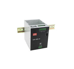 XDR-960-48 - Meanwell 960W AC/DC Ultra ince Endüstriyel Ray Montaj Güç Kaynağı - Thumbnail