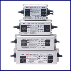 Meanwell - XLG-200-L-A, Sabit akım, 700mA, 1050mA, Ayarlı, Metal Kasa, IP67, 200W, Led Driver