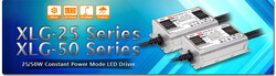 XLG-50-A, 50Watt, Metal kasa, Led driver, Meanwell, 24V, 36V, 54V, 530mA~2100mA, Sabit akım - Thumbnail