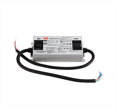 XLG-75-12-A Meanwell 12Vdc,5.0Amp,Current Adj.,(8.4~12Vdc CC)