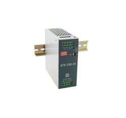 Meanwell - XTR-240-24 - Trifaze, Ray Montaj Slim, Güç Kaynağı DIN Rail, Power Supply 240W, 24V, 10A. ince